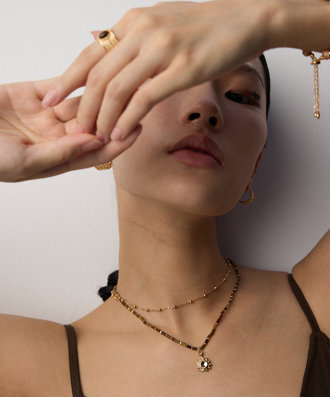 Sterling Silver Tiger's Eye Necklace