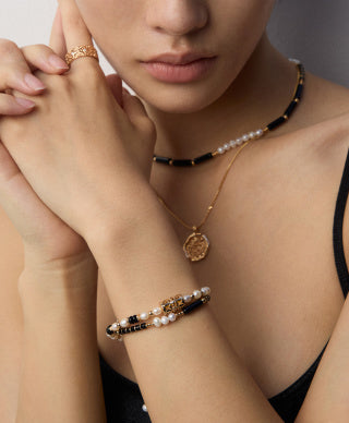 Sterling Silver Pearl Bracelet